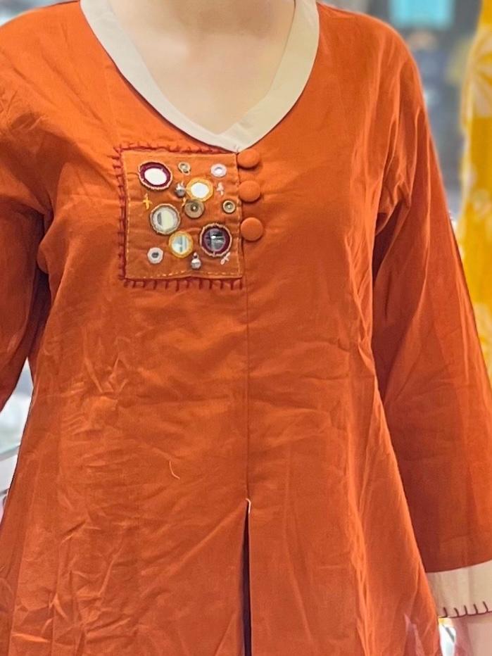 orange co-ord set