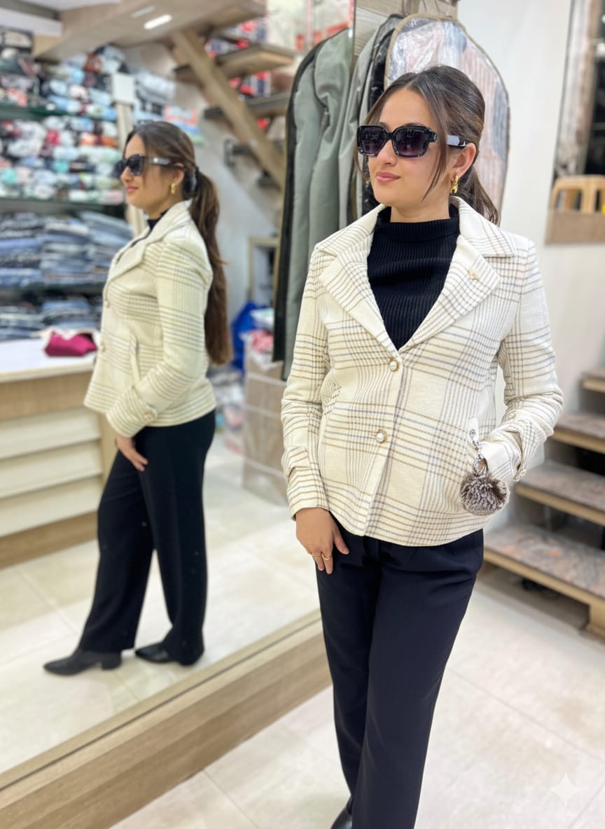 CHECKS luxury Blazer