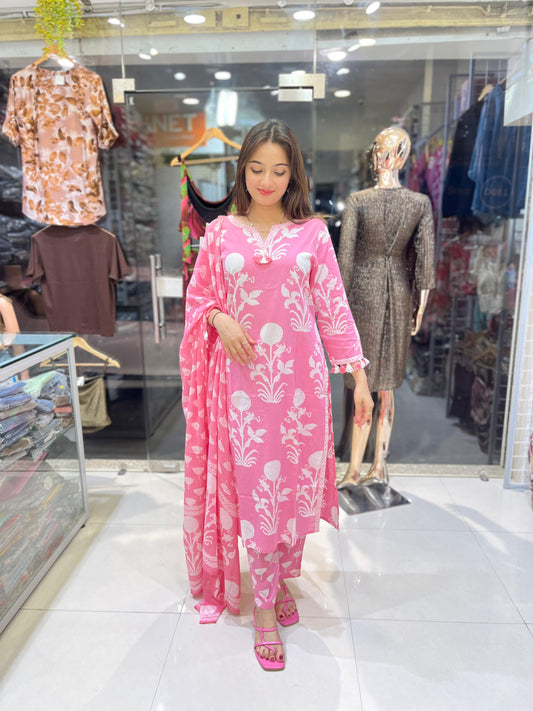 PINK SUIT SET