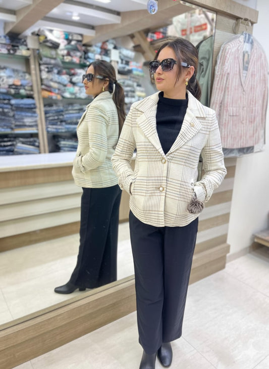 CHECKS luxury Blazer