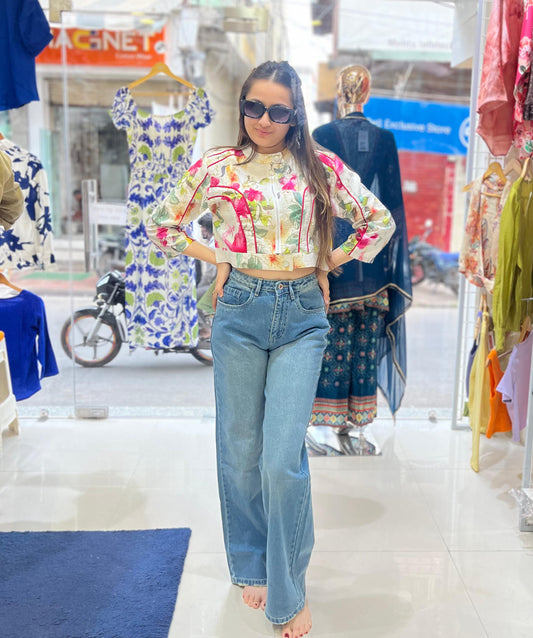 Floral jacket