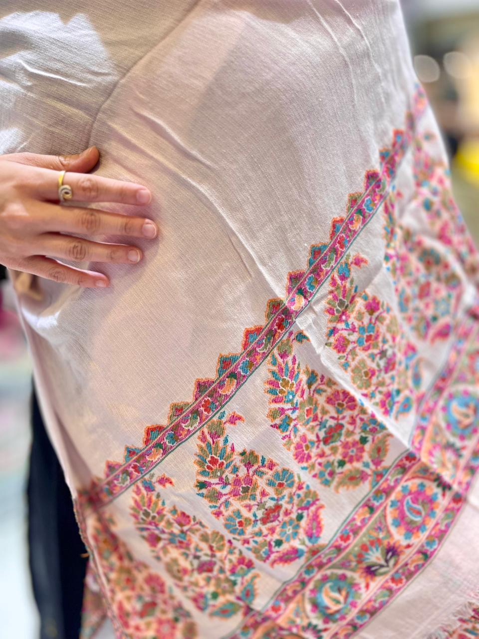 LUXE PURE PASHMINA PINK shawl